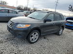 2010 Hyundai Santa Fe Gls Gray vin: 5NMSG3AB4AH392911