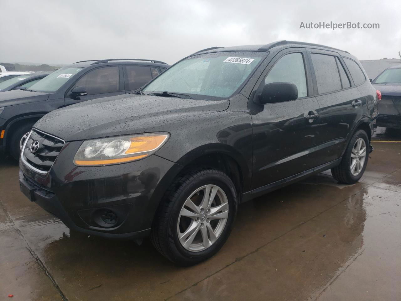 2010 Hyundai Santa Fe Gls Угольный vin: 5NMSG3AB4AH394707