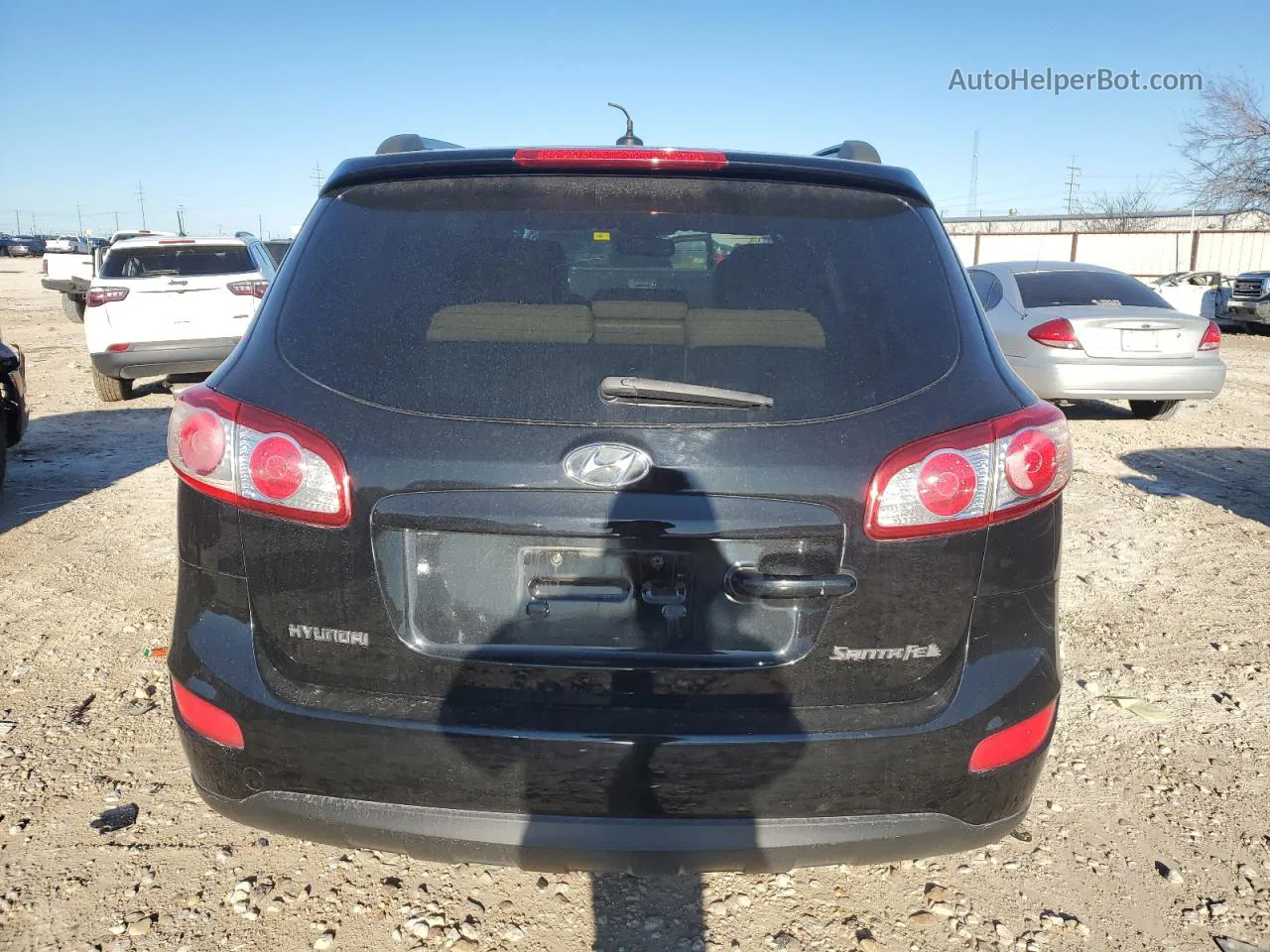 2010 Hyundai Santa Fe Gls Black vin: 5NMSG3AB6AH358470