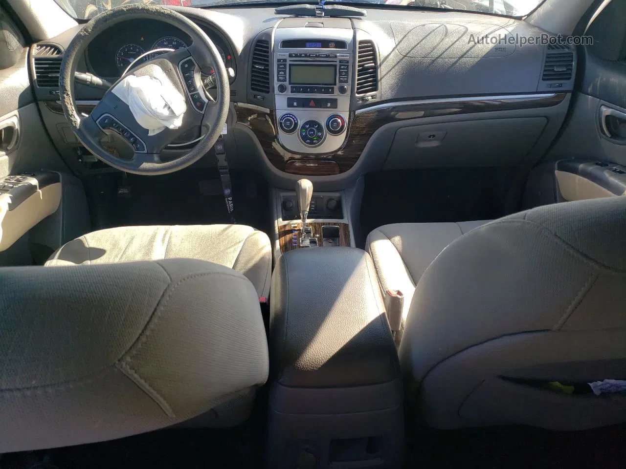 2010 Hyundai Santa Fe Gls Белый vin: 5NMSG3AB6AH380050