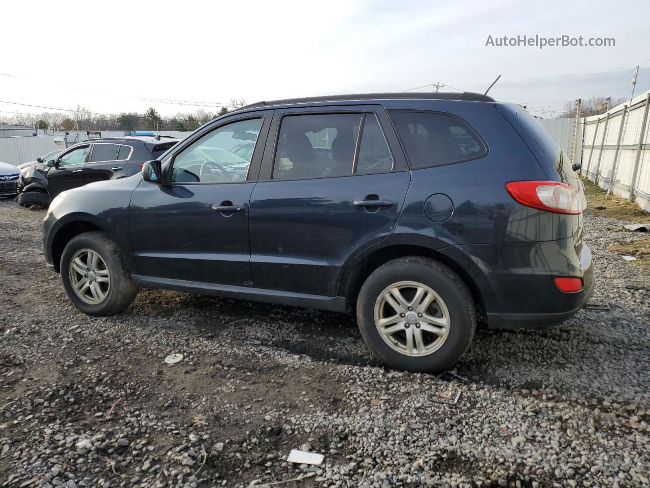 2010 Hyundai Santa Fe Gls Blue vin: 5NMSG3AB6AH390349