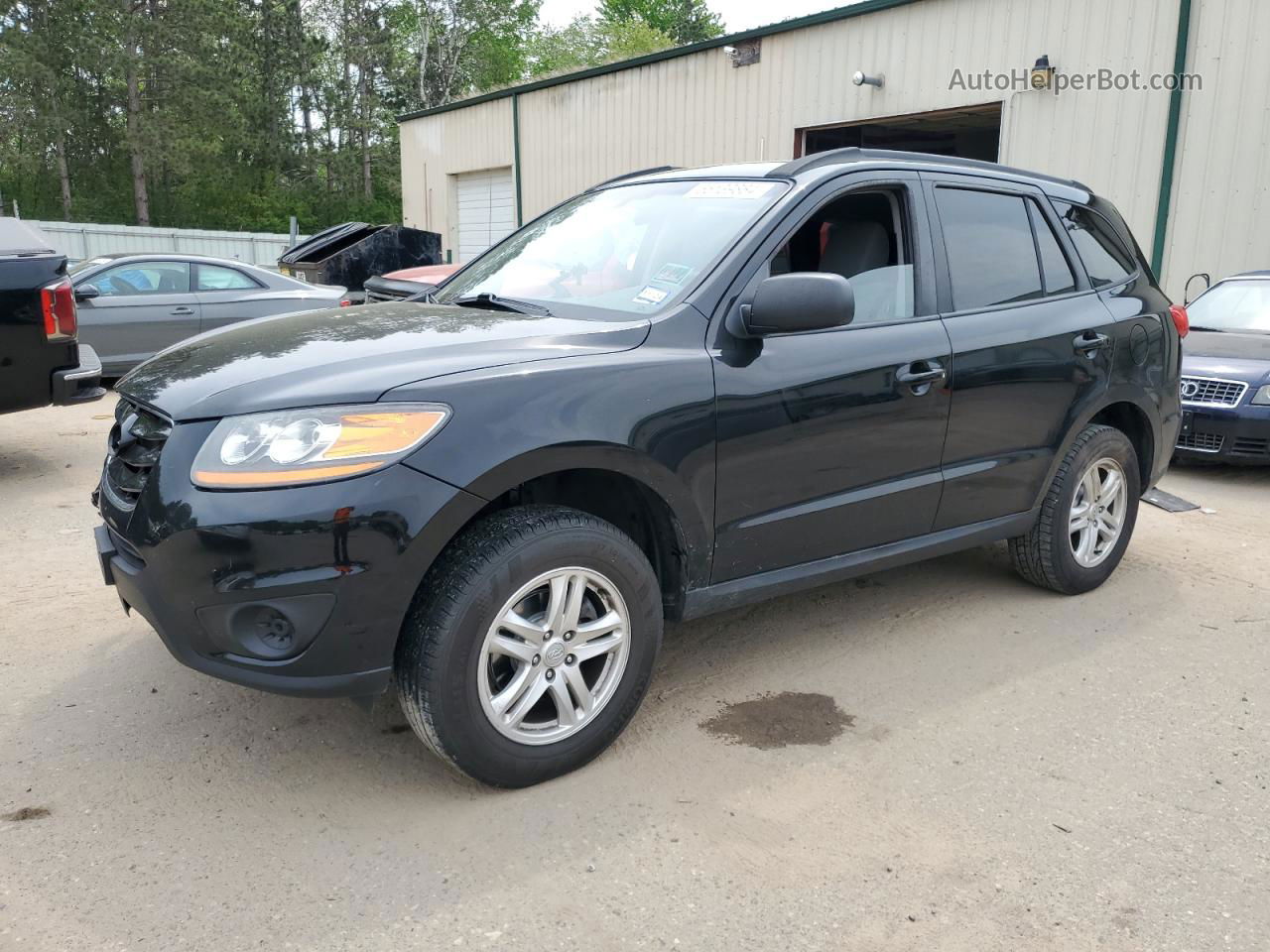 2010 Hyundai Santa Fe Gls Black vin: 5NMSG3AB7AH391462