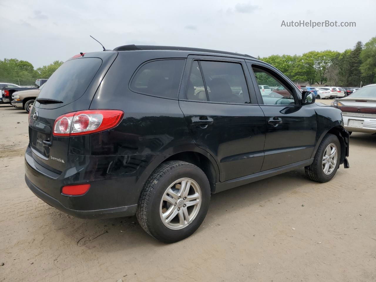 2010 Hyundai Santa Fe Gls Black vin: 5NMSG3AB7AH391462