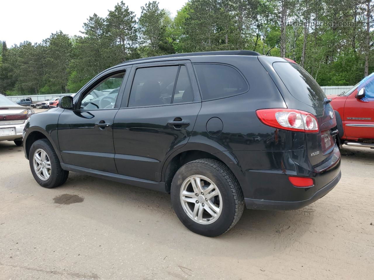 2010 Hyundai Santa Fe Gls Black vin: 5NMSG3AB7AH391462