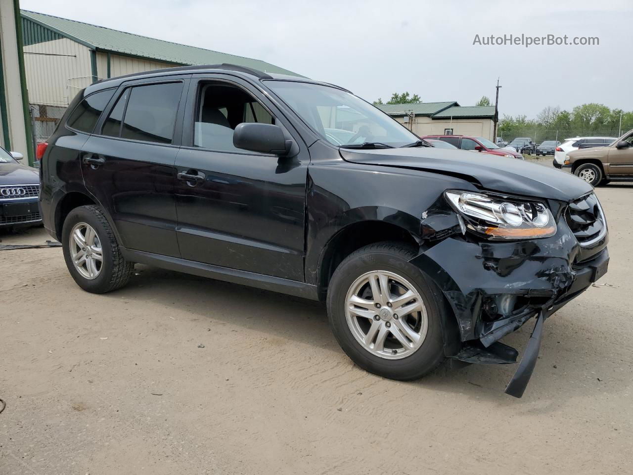 2010 Hyundai Santa Fe Gls Black vin: 5NMSG3AB7AH391462