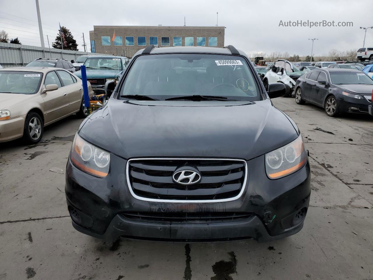 2010 Hyundai Santa Fe Gls Black vin: 5NMSG3AB8AH388845