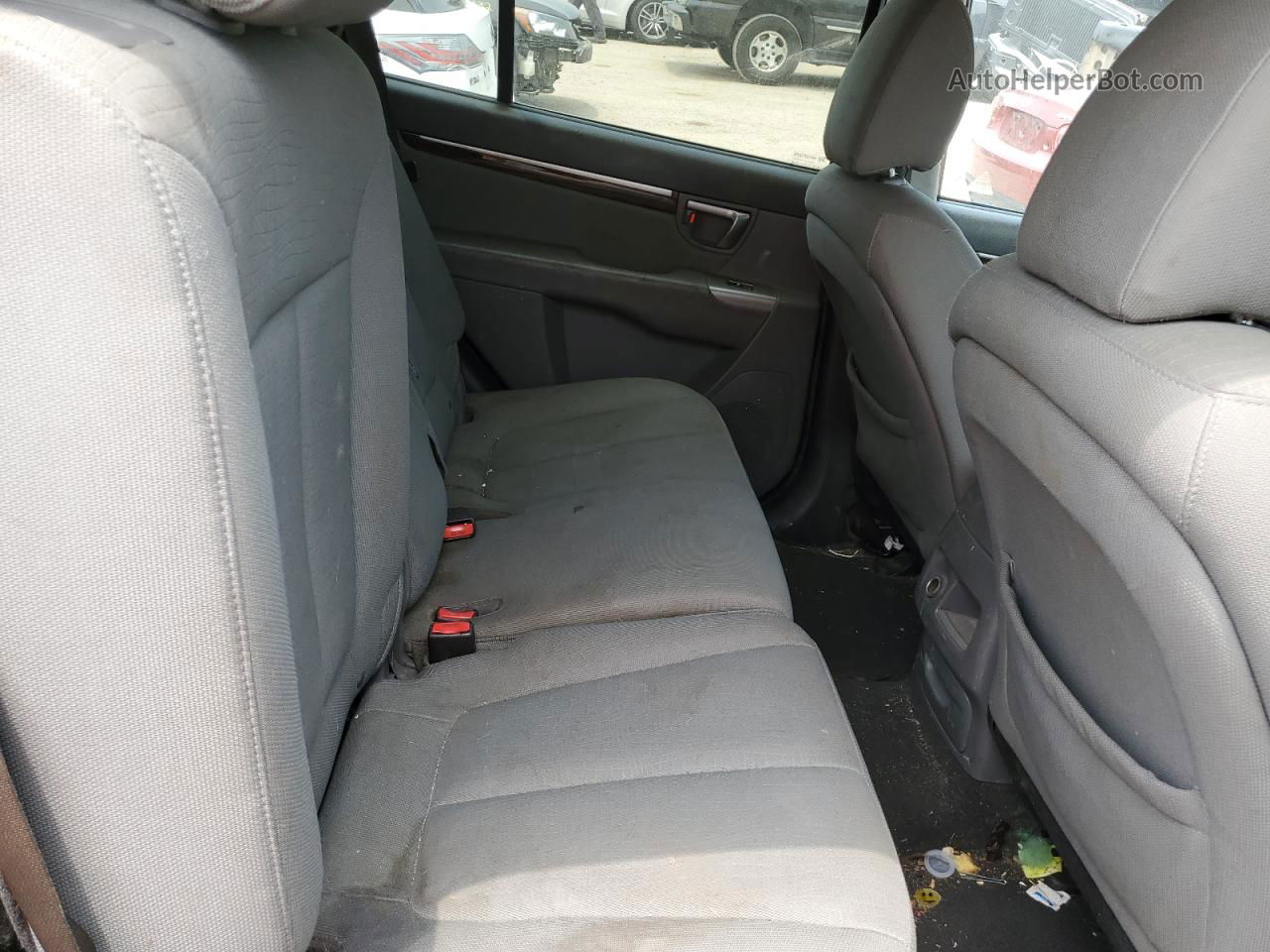 2010 Hyundai Santa Fe Gls White vin: 5NMSG3AB8AH390725
