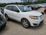 2010 Hyundai Santa Fe Gls White vin: 5NMSG3AB8AH390725