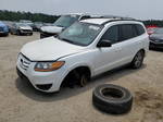 2010 Hyundai Santa Fe Gls White vin: 5NMSG3AB8AH390725