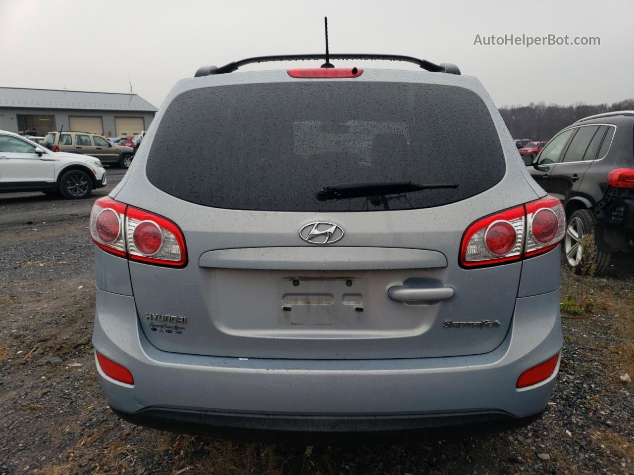 2010 Hyundai Santa Fe Gls Синий vin: 5NMSG3AB8AH400833