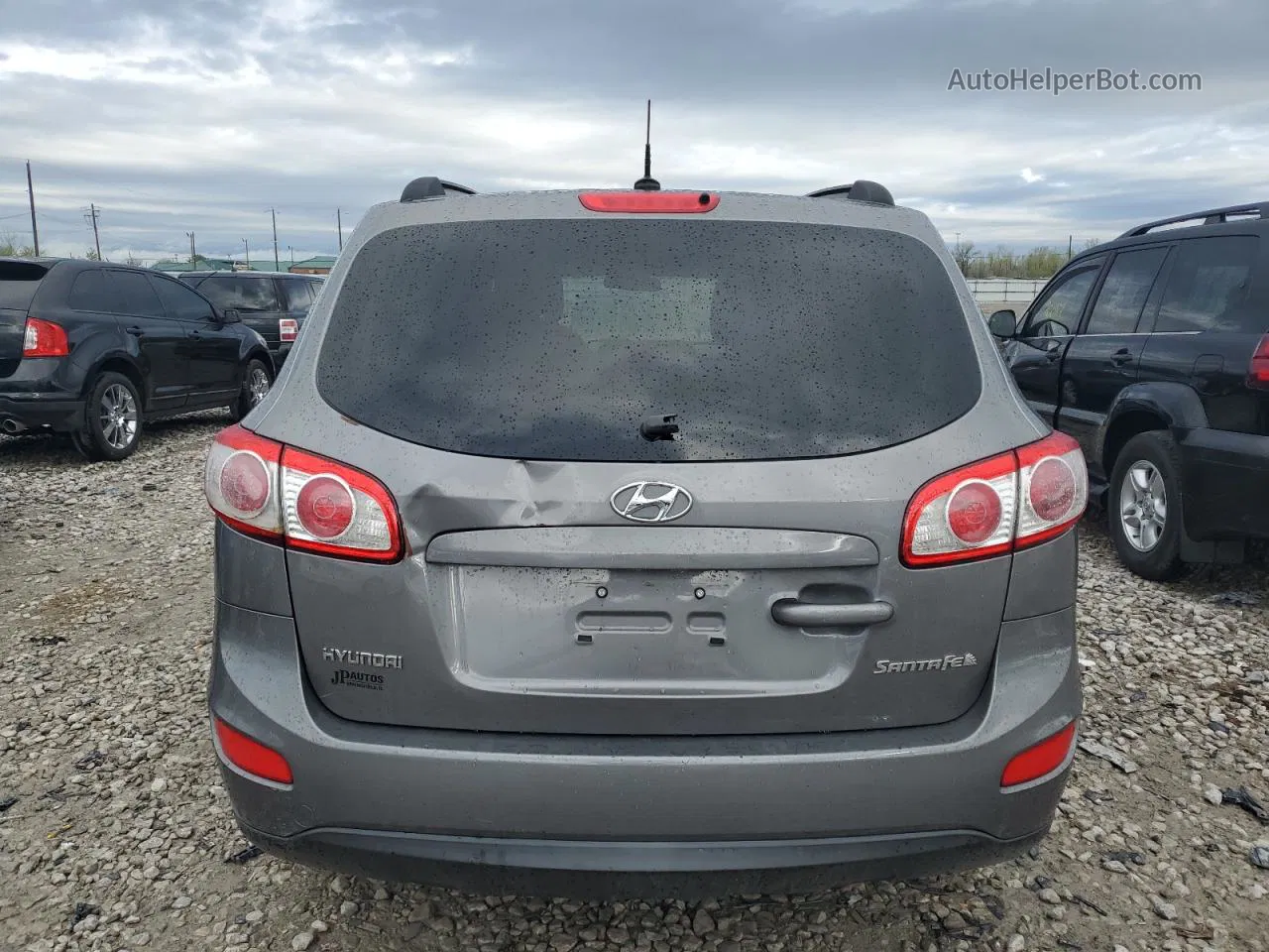 2010 Hyundai Santa Fe Gls Gray vin: 5NMSG3AB8AH401139