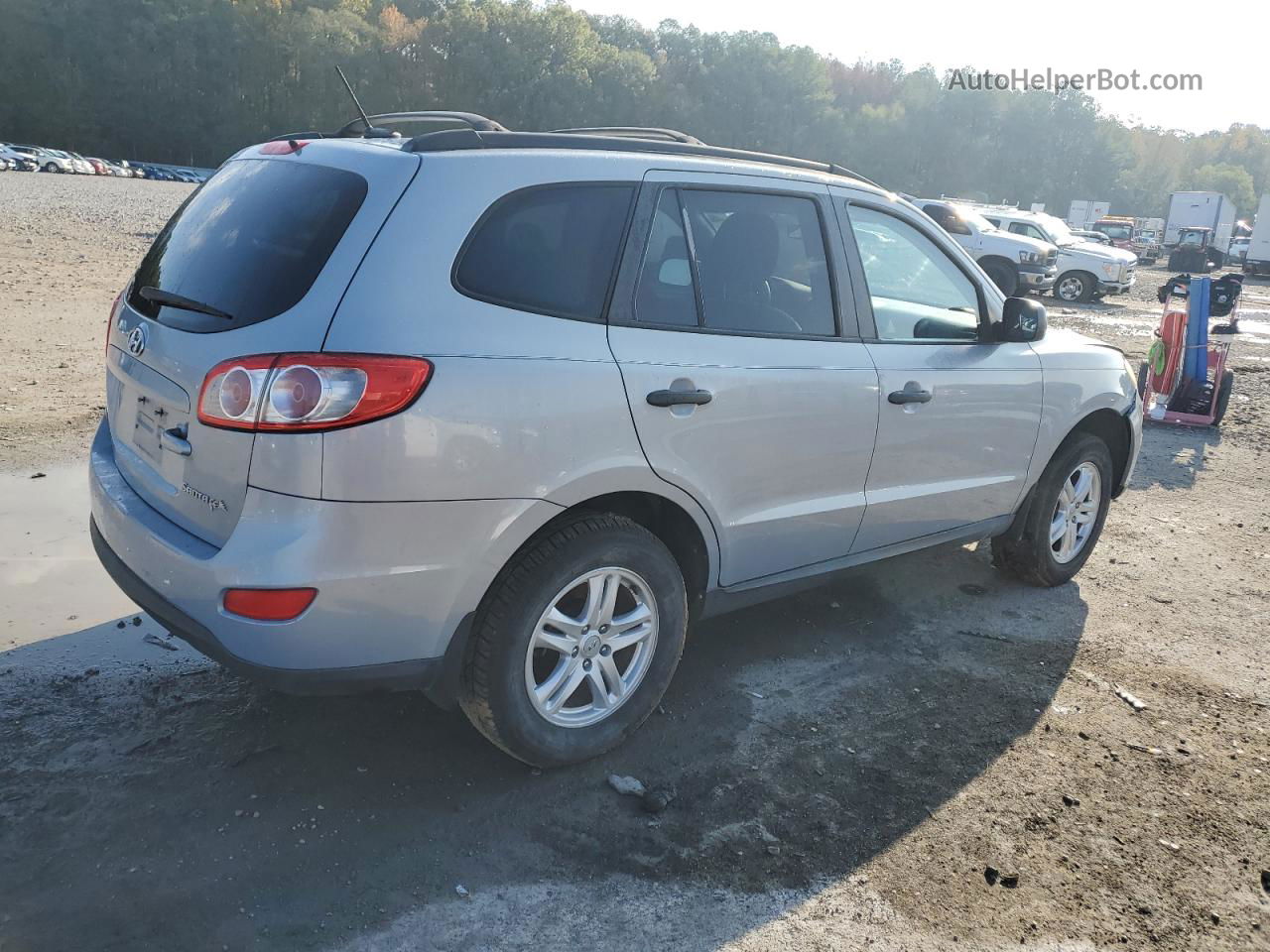 2010 Hyundai Santa Fe Gls Синий vin: 5NMSG3AB8AH406292