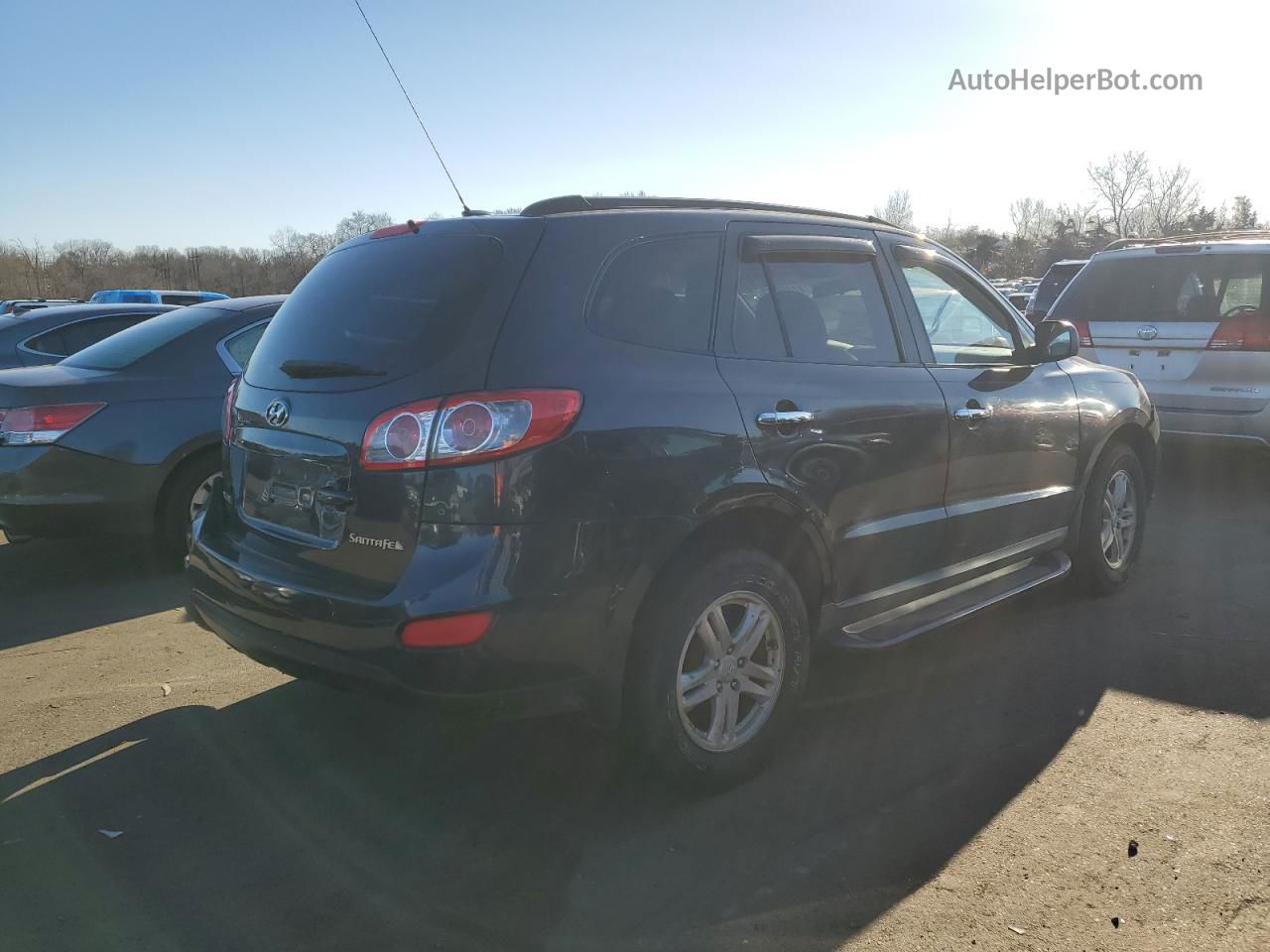 2010 Hyundai Santa Fe Gls Charcoal vin: 5NMSG3AB9AH377336