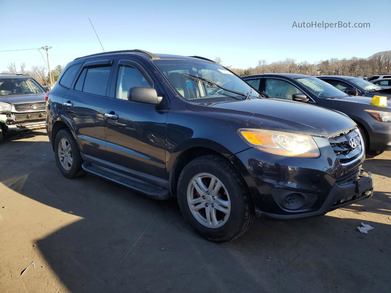 2010 Hyundai Santa Fe Gls Charcoal vin: 5NMSG3AB9AH377336