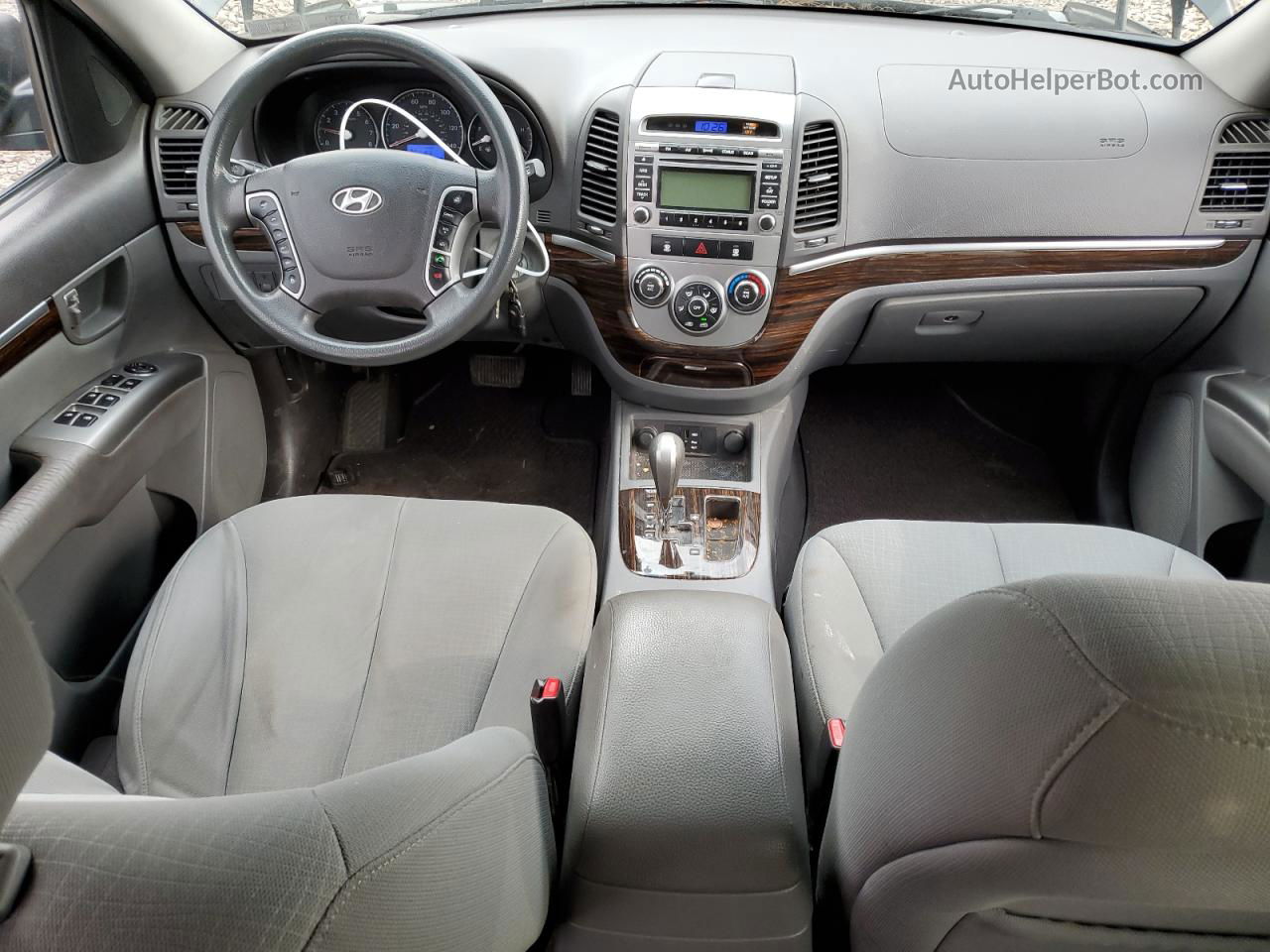 2010 Hyundai Santa Fe Gls Черный vin: 5NMSG3ABXAH361050