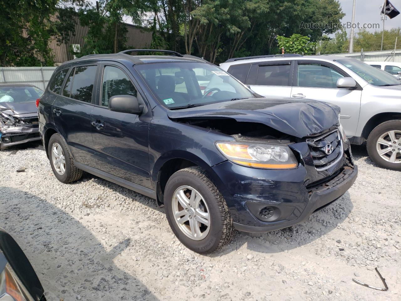 2010 Hyundai Santa Fe Gls Blue vin: 5NMSG3ABXAH406570