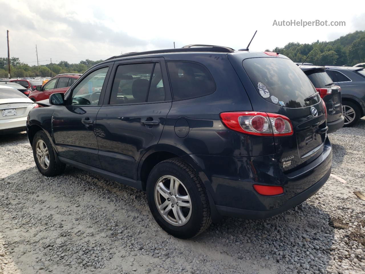 2010 Hyundai Santa Fe Gls Blue vin: 5NMSG3ABXAH406570