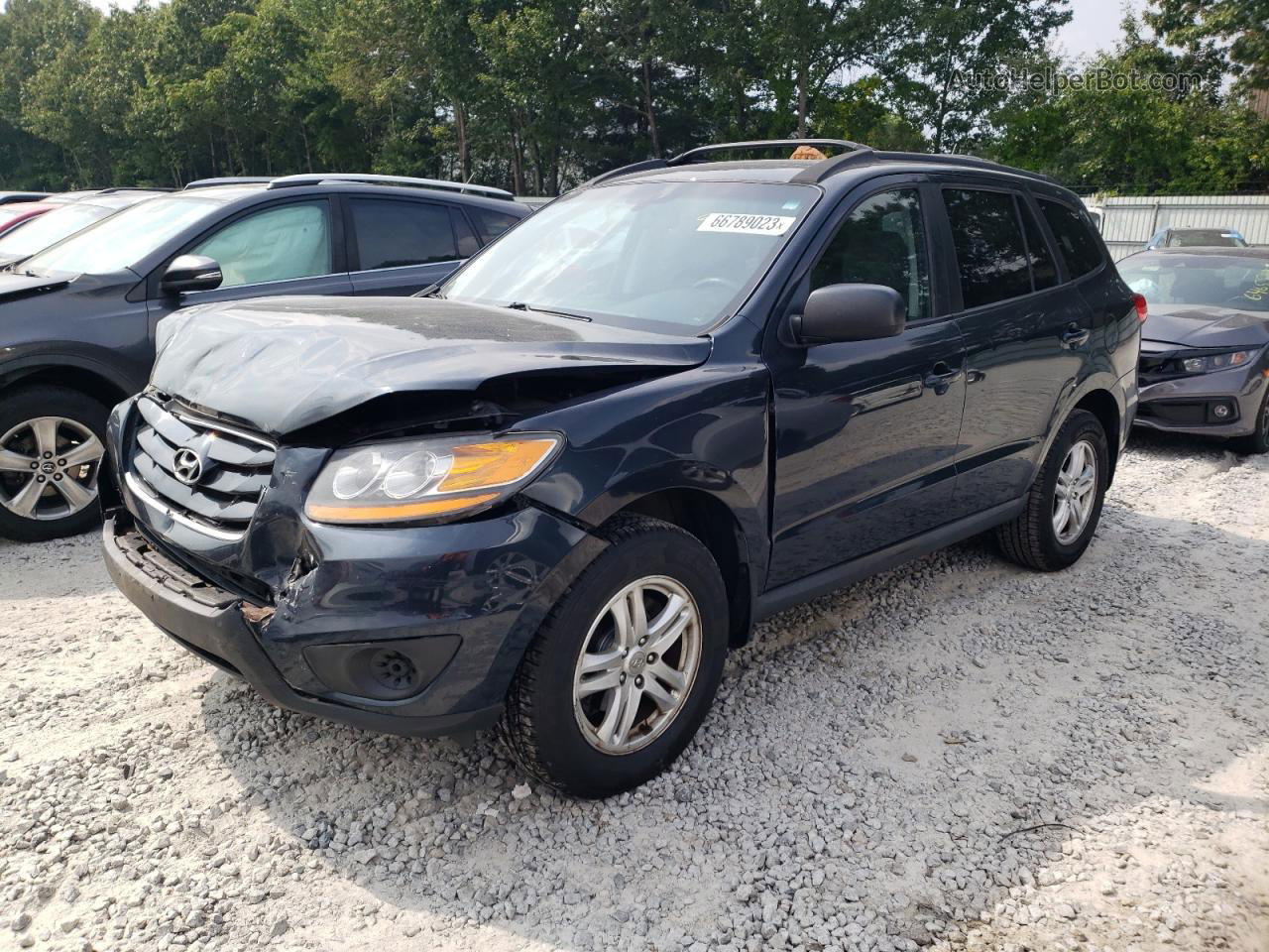 2010 Hyundai Santa Fe Gls Blue vin: 5NMSG3ABXAH406570