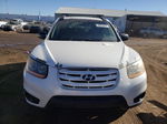 2010 Hyundai Santa Fe Gls White vin: 5NMSG3ABXAH407461