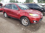 2010 Hyundai Santa Fe Gls Red vin: 5NMSG4AG4AH334394