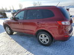 2010 Hyundai Santa Fe Gls Burgundy vin: 5NMSG4AG9AH409459