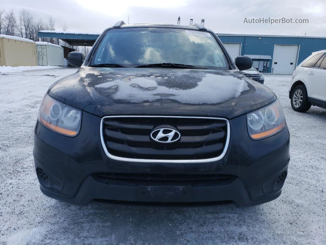 2010 Hyundai Santa Fe Gls Черный vin: 5NMSGDAB1AH360570