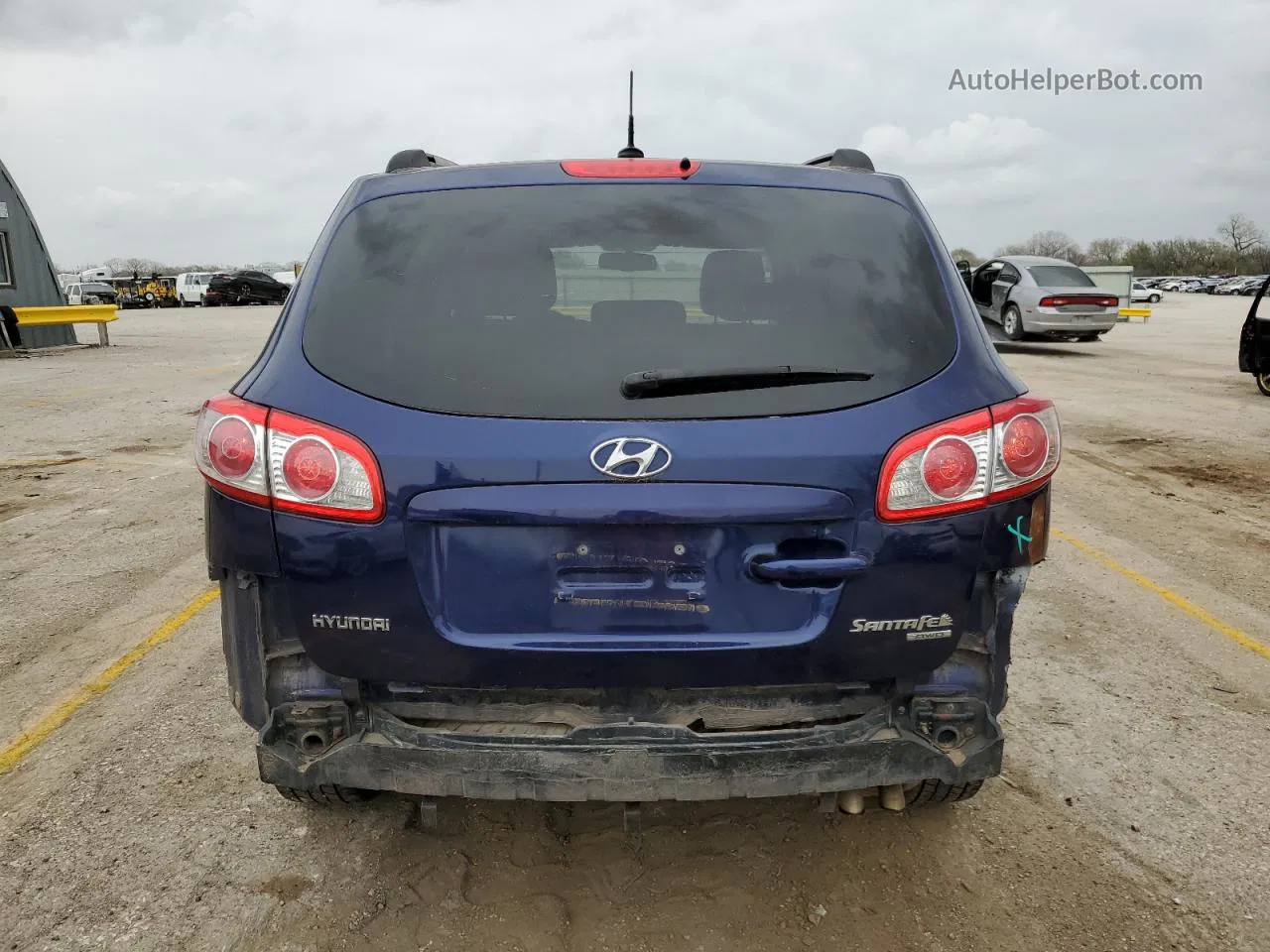 2010 Hyundai Santa Fe Gls Blue vin: 5NMSGDAB2AH412675