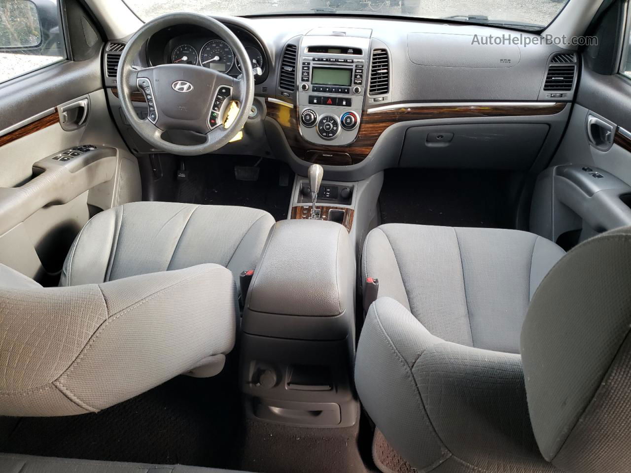 2010 Hyundai Santa Fe Gls Серебряный vin: 5NMSGDAB4AH372115