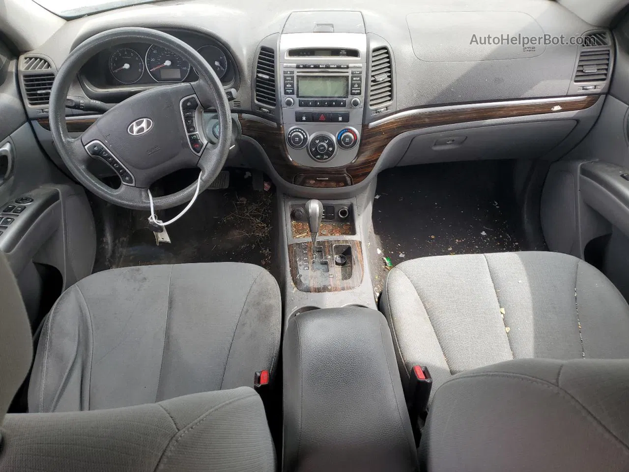 2010 Hyundai Santa Fe Gls Белый vin: 5NMSGDAB5AH365206