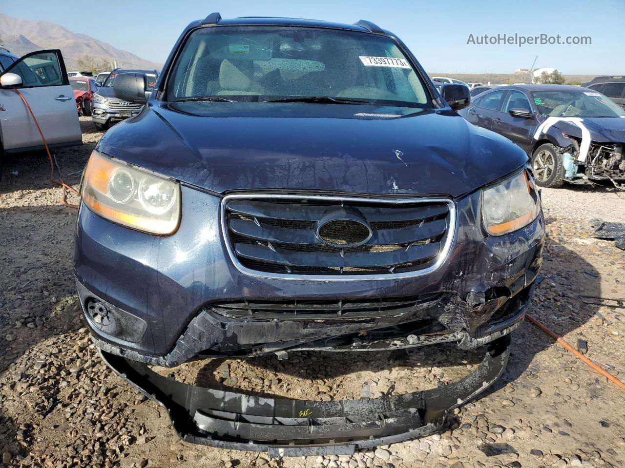 2010 Hyundai Santa Fe Gls Blue vin: 5NMSGDAB5AH366789