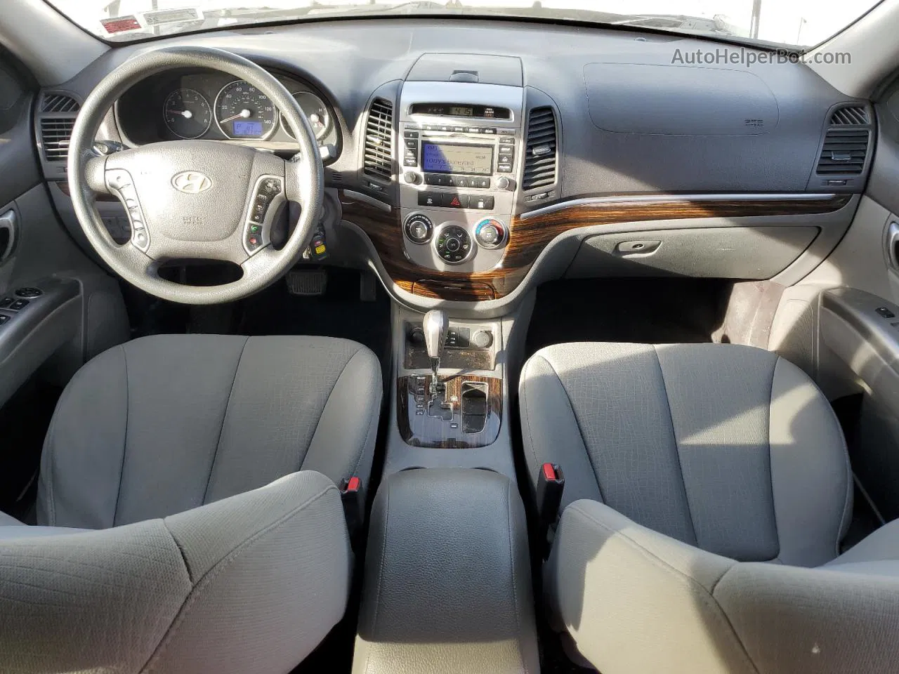 2010 Hyundai Santa Fe Gls Белый vin: 5NMSGDAB5AH372379