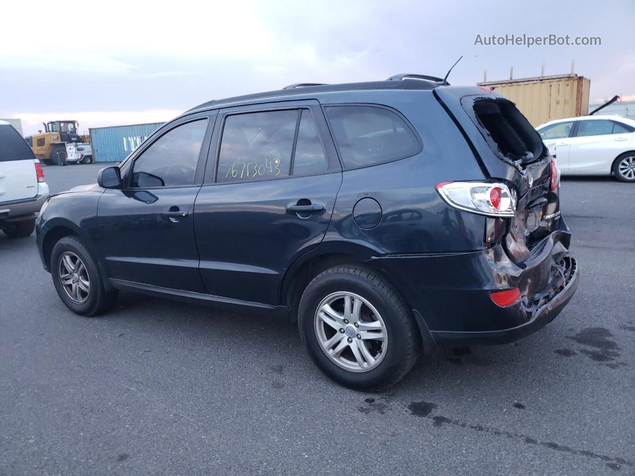 2010 Hyundai Santa Fe Gls Black vin: 5NMSGDAB5AH380160