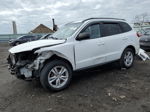 2010 Hyundai Santa Fe Gls White vin: 5NMSGDAB9AH351633