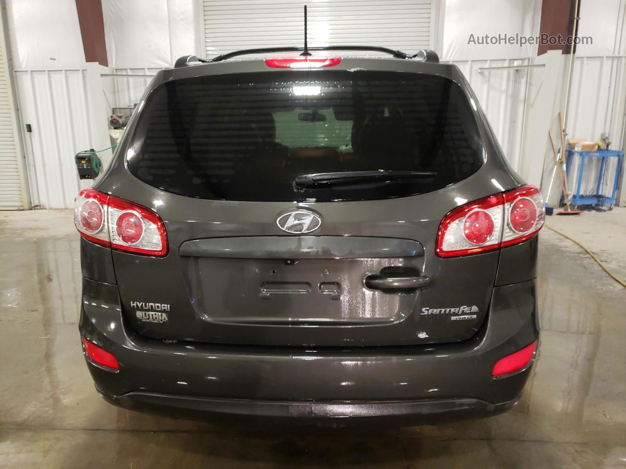 2010 Hyundai Santa Fe Gls Черный vin: 5NMSGDAB9AH410597