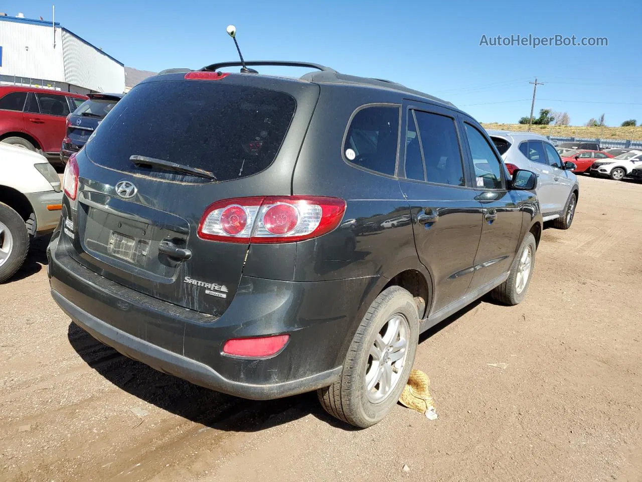 2010 Hyundai Santa Fe Gls Зеленый vin: 5NMSGDABXAH363404