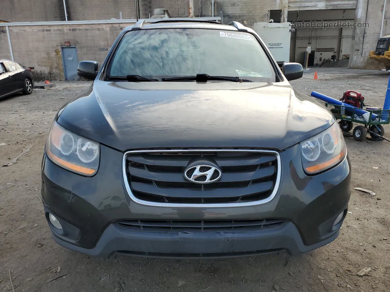 2010 Hyundai Santa Fe Se Черный vin: 5NMSH4AG0AH347754