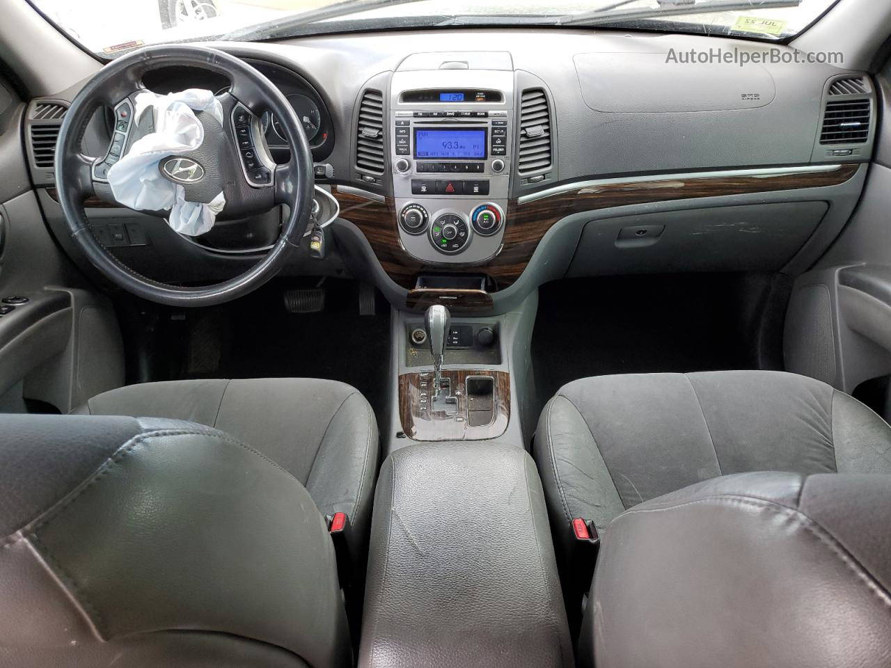 2010 Hyundai Santa Fe Se Black vin: 5NMSH4AG1AH393027