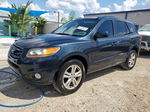 2010 Hyundai Santa Fe Se Blue vin: 5NMSH4AG2AH350963