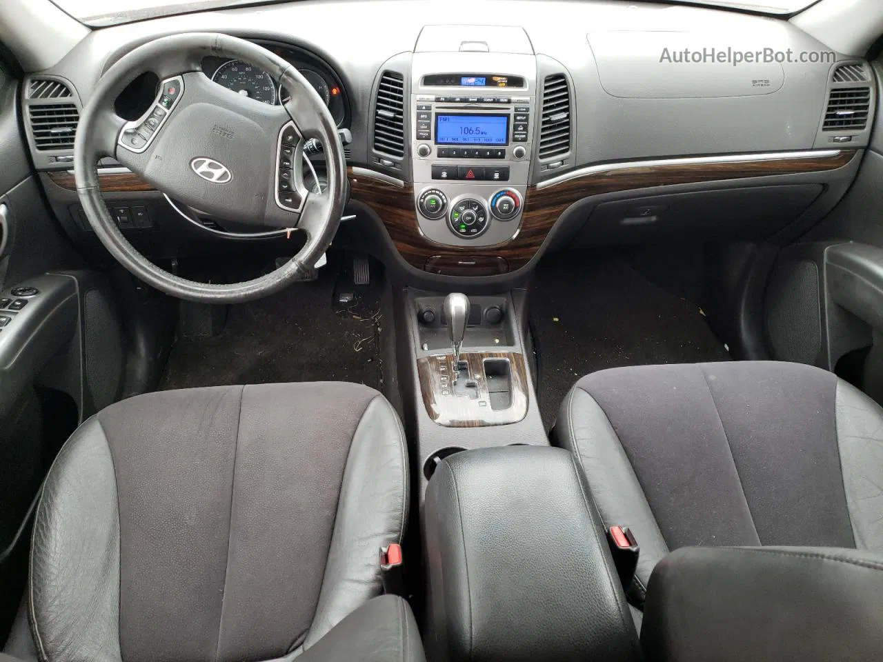 2010 Hyundai Santa Fe Se Бордовый vin: 5NMSH4AG2AH358190