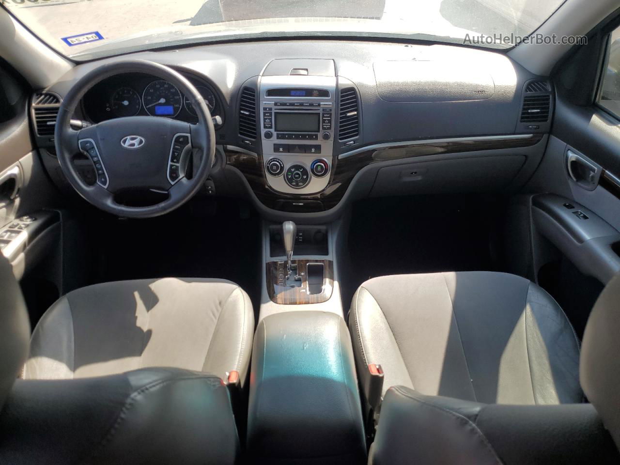 2010 Hyundai Santa Fe Se Gray vin: 5NMSH4AG2AH374387