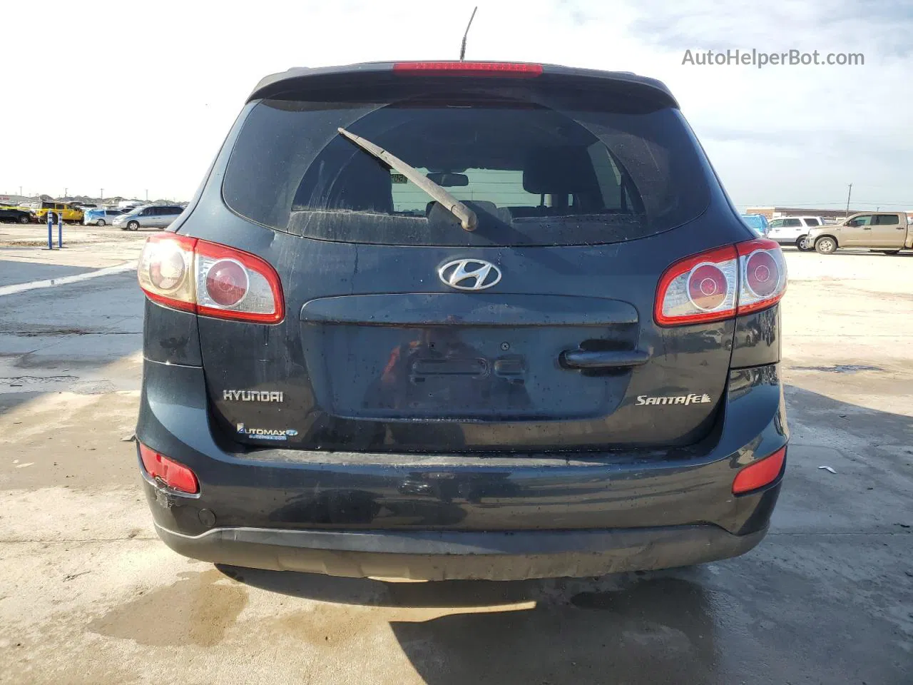 2010 Hyundai Santa Fe Se Синий vin: 5NMSH4AG4AH354514