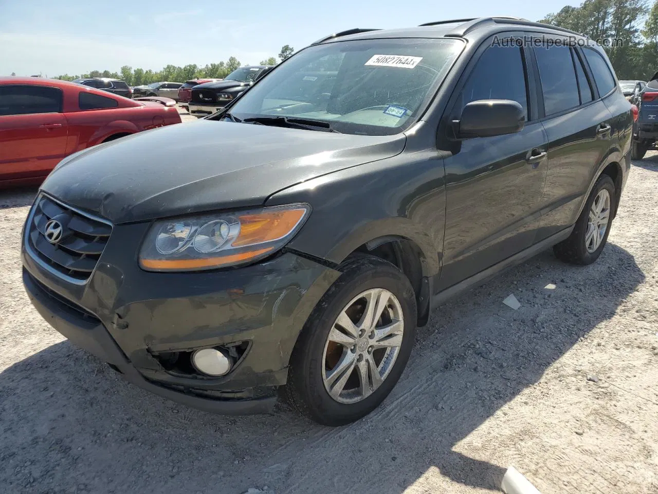 2010 Hyundai Santa Fe Se Charcoal vin: 5NMSH4AG6AH368608