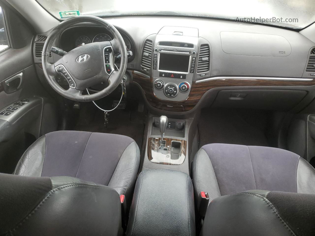 2010 Hyundai Santa Fe Se Blue vin: 5NMSH4AG7AH386924