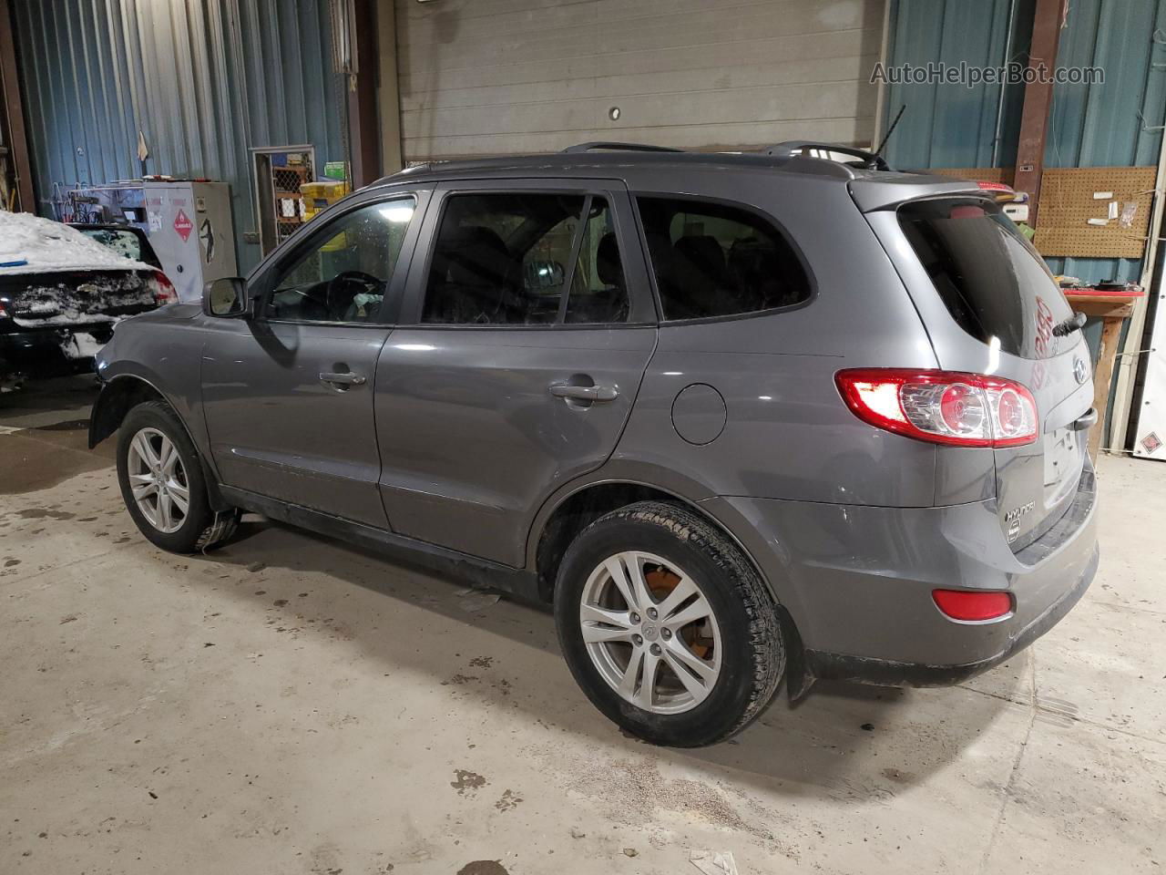 2010 Hyundai Santa Fe Se Gray vin: 5NMSH4AGXAH395827