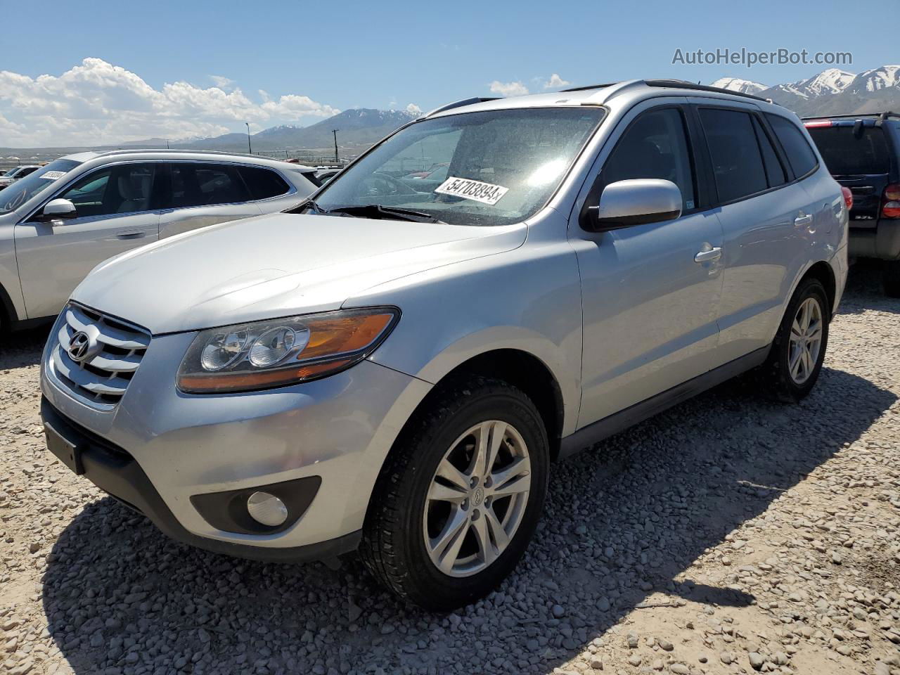 2010 Hyundai Santa Fe Se Серебряный vin: 5NMSHDAG0AH335023