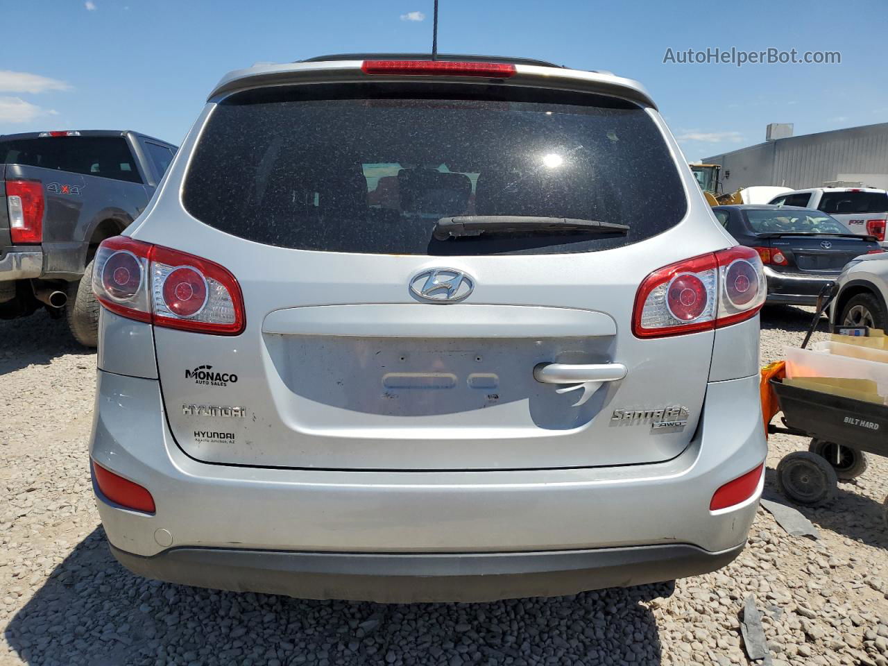 2010 Hyundai Santa Fe Se Серебряный vin: 5NMSHDAG0AH335023