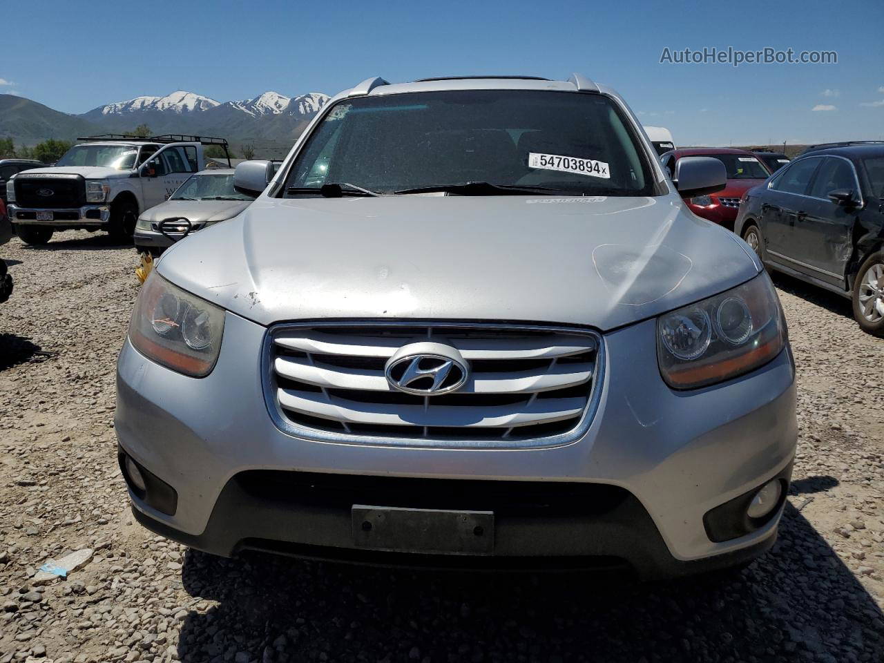 2010 Hyundai Santa Fe Se Серебряный vin: 5NMSHDAG0AH335023