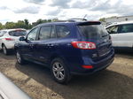 2010 Hyundai Santa Fe Se Blue vin: 5NMSHDAG2AH387320