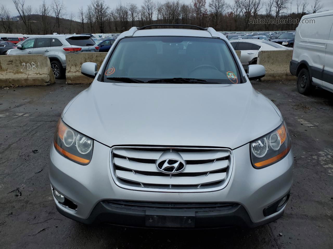 2010 Hyundai Santa Fe Se Серебряный vin: 5NMSHDAG5AH355381