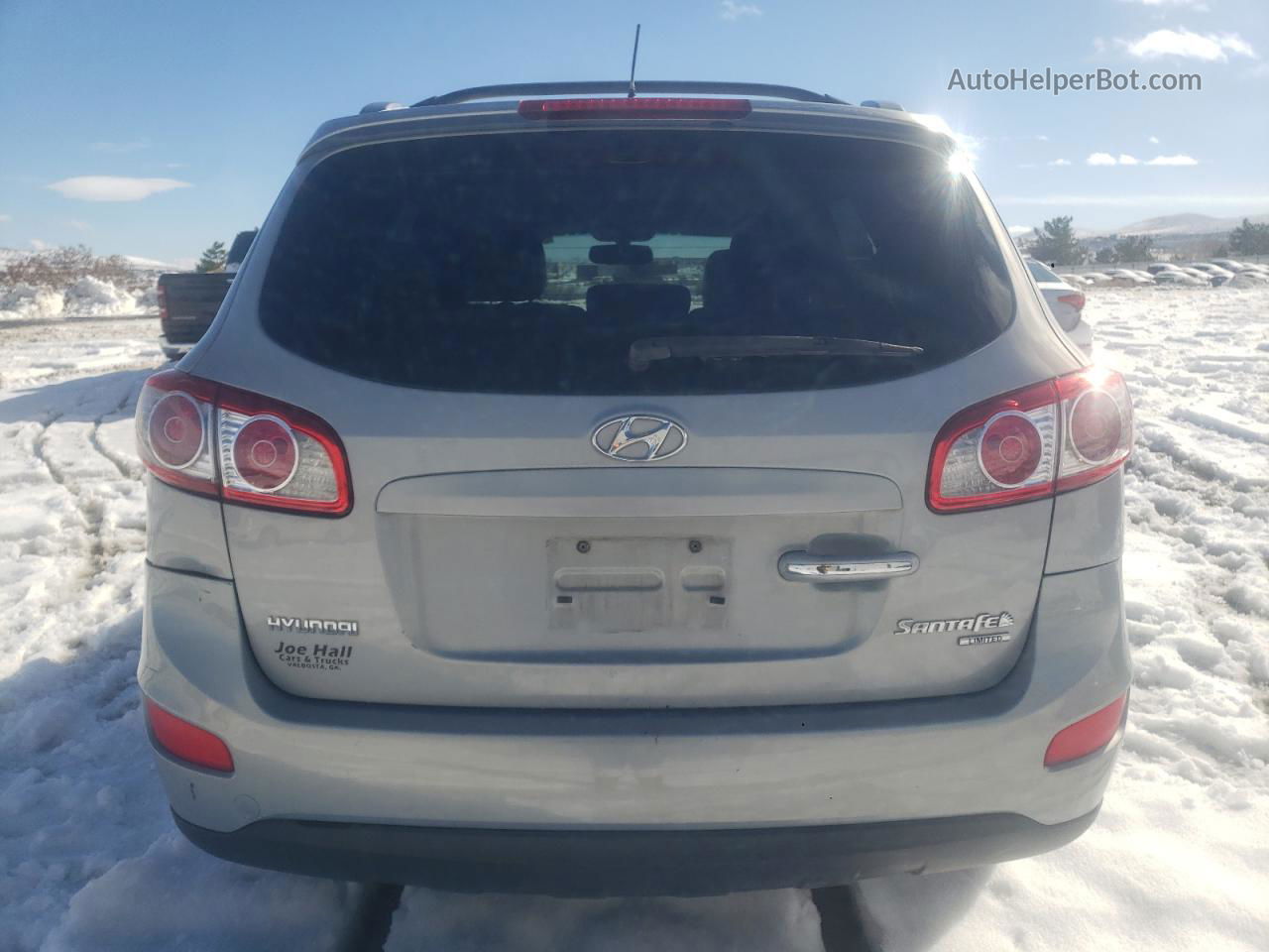 2010 Hyundai Santa Fe Limited Синий vin: 5NMSK3AB6AH385585